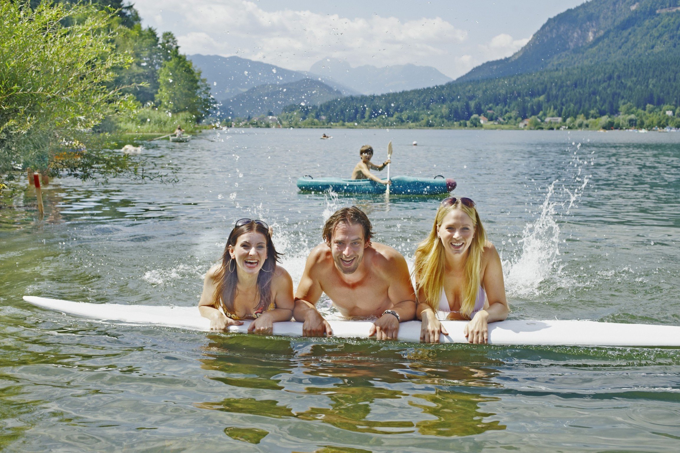 Badespaß in Kärnten im Sommer